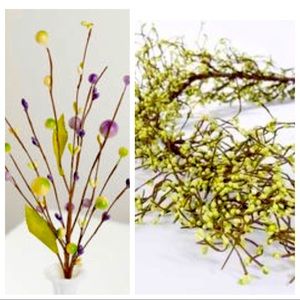 Twig Spray and Pip Berry Garland